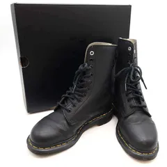 Y's×Dr.Martens ワイズ×ドクターマーチン 10eye boot バックジップ10ホールブーツ ブラック UK6 YA-E18-733-1のサムネイル