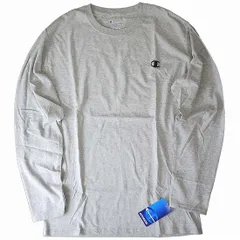 (チャンピオン) Champion Champion 長袖Ｔシャツ T2228 806 COTTON JERSEY LONG-SLEEVE T SHIRT 長袖Ｔシャツ OXFORD GRAY