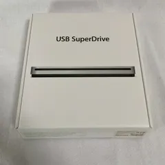 【Apple純正】USB/SuperDrive/A1379/MD564ZM/A/外付けDVDドライブ/動作未確認/シルバー 箱/取説付/No.3949