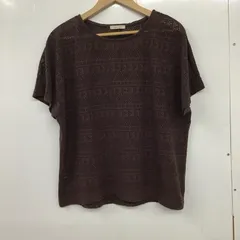 studio CLIP スタディオクリップ カットソー 半袖 半袖カットソー 総柄Tシャツ クルーネックカットソーのサムネイル