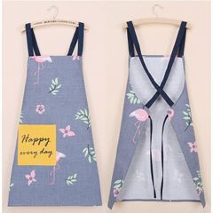 エプロン 防水 手拭き タオル付き おしゃれ かわいい キッチン用品 炊事 防水 ストライプ 前掛け 防油 ビニールエプロン 料理