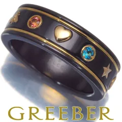 グッチ リング ジェムストーン アイコン 16号 K18YG/シンセティック