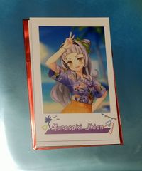 紫咲シオン　チェキ風カード　ホロライブEXPO