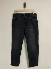 33 00s GAP(ギャップ) ブラックデニム ヘムカット デニム