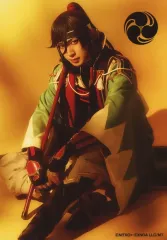 【中古】生写真(男性) 有澤樟太郎(和泉守兼定)/座り・キャラクターショット/ミュージカル「刀剣乱舞」 和泉守兼定 堀川国広 山姥切国広 参騎出陣 ～八百八町膝栗毛～ ブロマイド 刀剣男士（戦闘ver.）