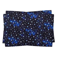 COLORFUL CANDY STYLE 新品  ランチョンマット 40cm×60cm 撥水ノーアイロン 2枚セット スターリングシルバー 子供用 ナフキン 幼稚園 ランチクロス テーブル クロス 給食 ランチマット 入園準備 小学生 小学校