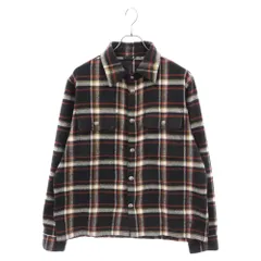CHROME HEARTS (クロムハーツ) WORK DOG ワークドッグ チェック柄ワークドッグシャツジャケット ブラウン/ブラックのサムネイル