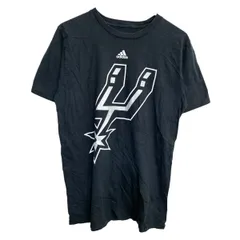 adidas 半袖 プリント Tシャツ Mサイズアディダス ブラック コットン 古着卸 アメリカ仕入 t2503-3237
