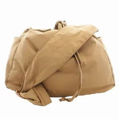 ユニクロ UNIQLO シー :C 25SS ソフトパフィーショルダーバッグ 斜め掛け クロスボディ 茶 ブラウン 261-475638 /GV