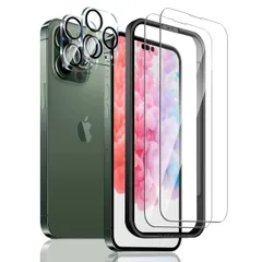 【数量限定】Max フィルム Max Pro Pro + + 14 アイフォン14 アイフォン 飛散防止 高透過率 Pro 硬度9H 気泡防止 Max 指紋防止 貼り付け簡単 レンズフィルム 全面保護 旭硝子素材採用 AnnhanT + カメラフィルム(2枚)