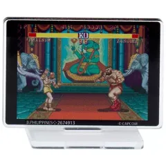 【中古】アクリルスタンド・アクリルパネル ダルシムVSザンギエフ 「ストリートファイターII ゲーム情景アクリルスタンド」