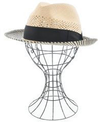 Borsalino ベージュ ストローハット59cm - メルカリ