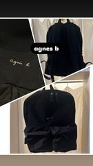 agnes b アニエスベー リュック バックパック ブラック A-476