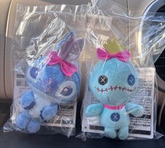 이치 반 쿠지 리로 앤 스티치 한가로이 느긋하게 여름 D 상 봉제 인형 마스코트