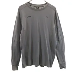 G-STAR RAW ジースターロウ 長袖 Tシャツ L チャコールグレー ロンT メンズ 古着