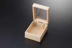 秋田杉】日光東照宮 龍神破魔矢収納用アクリル蓋付き木製ケース
