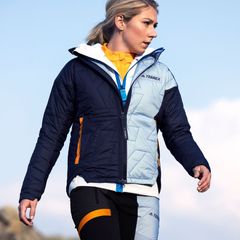 テレックス マイシェルター PRIMALOFT フード付きパデッドジャケット 