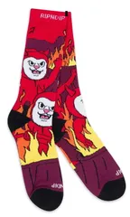 Ripndip Heaven On Earth Socks Red 靴下 ソックス 送料無料のサムネイル