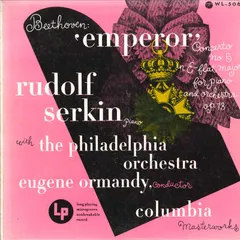 LP Eugene Ormandy, Philadelphia O Beethoven: Concerto No.5 In E-flat Major For Piano WL5063 COLUMBIA /00260