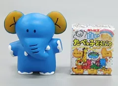 【中古】トレーディングフィギュア ぞう＆白いたべっ子どうぶつ 「ギンビス ミニチュアフィギュア ギンビスのお菓子とどうぶつたち」