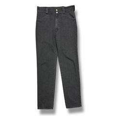 参考上代37400円 COMOLI 22SS cotton twill rider pants コットンツイル ライダーパンツ デニムパンツ ジーンズ コモリ X01-03030 ブラック 2 94631A7のサムネイル