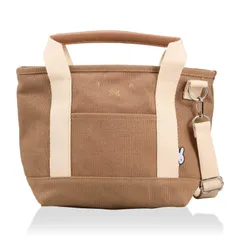 【特価商品】[ハピタス] 2WAY保冷トートバッグ ミッフィー ショルダーベルト付き キャンバスバッグ ランチ用バッグ miffy