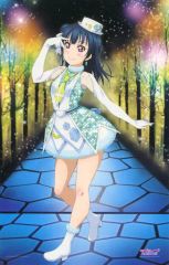 [중고] 수건·수건(캐릭터) 쓰시마 요시코(Awaken the power) 특대 비주얼 크로스 [이치반쿠지 러브라이브! 선샤인!!-6th-] F상