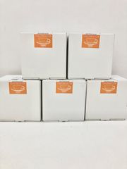①新品未使用品　HARIO 耐熱ティーカップ&ソーサー5客セット