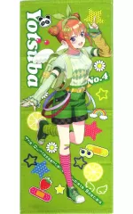 【中古】タオル・手ぬぐい 中野四葉 フェイスタオル -平成レトロStyle- 「五等分の花嫁∽」
