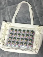 あんさんぶるスターズ！！(あんスタ) 影片 みか 3 周年 白スーツ バッジ 9 WAY TICKET レースアップ 痛バッグ A4 ホワイド