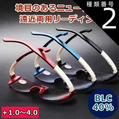 種類2:ブルー/+1.0 17時まで 当日発送 老眼鏡 遠近両用 ブルーライトカット メンズ レディース eスポーツ ゲーム用 PCメガネ リーディンググラス おしゃれ UVカット 超軽量 +1.0 +1.5 +2.0 +2.5 +3.0 +3.5 +4.0 