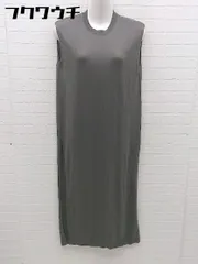 ◇ koe コエ ノースリーブ ロング ワンピース サイズF ダークグレー レディース 【中古】 【1002798494572】