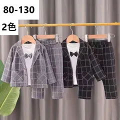 入学式 スーツ 男の子 3点セット ゆったり 子供スーツ キッズ 通学制服 入園 男の子 カジュアルスーツ 男の子服 男の子スーツい 子どもスーツ キッズセットアップ 受験 通学制服 フォーマル  卒園式 卒業式 七五三 KSFD014(2色80-130)