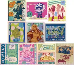 【中古】シール・ステッカー 全10種セット 「ワンピース オーロラステッカーコレクション 第1弾」