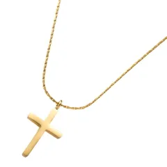 【ゴールド×ワンサイズ】[Cream dot. クリームドット公式]ネックレス レディース ステンレス製 金属アレルギー つけっぱなし サージカルステンレス ショート チェーン クロス 極細 スキンジュエリー 大人