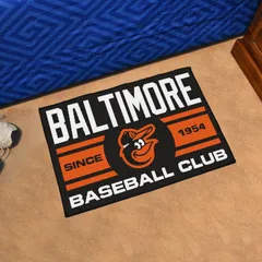 MLB　ボルチモア オリオールズ　玄関マット　キッチンマット　トイレマット　90cm×60cmのサムネイル