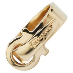 サルヴァトーレフェラガモ ガンチーニ ゴールド メッキ レディース Salvatore Ferragamo【1-0219715】