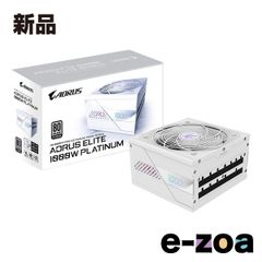 GIGABYTE ギガバイト AORUS ELITE P1000W 80+ Platinum Modular PCIe 5.1 ICE rev. 1.1 GP-AE1000PM PG5 ICE (2653034)のサムネイル