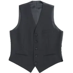 S_４：ブラックジオメトリック [Richard＆Neil] ベスト メンズ スリム ジレ フォーマル シングル 5ツボタン スーツ仕立て ジレベスト サイドポケット スーツ ビジネス ビジカジ 結婚式 オールシーズン 春夏秋冬 YB-V-9-990-S