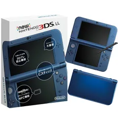 (本体)Newニンテンドー3DS LL メタリックブルー(RED-S-BAAA) 任天堂