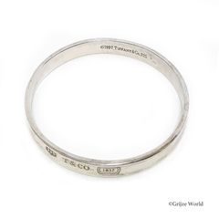Tiffany＆co オールドティファニー 1837 ナローバングル
