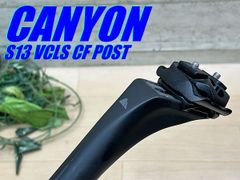 Telspo's Top Recommendation!! Excellent Condition!! CANYON S13 VCLS CF SEATPOST 27.2mm Canyon Carbon Seatpost for Road, Mini Velo, Cross, Fixed Gear, MTB. Combined shipping available!! M-1489