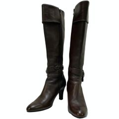 【極美品】Ermanno Scervino スエード ロングブーツ イタリア製 ERMANNO SCERVINO エルマンノシェルヴィーノ レザーロングブーツ