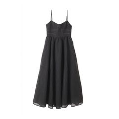 LACE DOCKING TENCEL DENIM FLARE DRESS - メルカリ