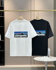 【人気商品・新品未使用】Patagoniaパタゴニア クラシックプリントカジュアルルーズカップル半袖Tシャツ