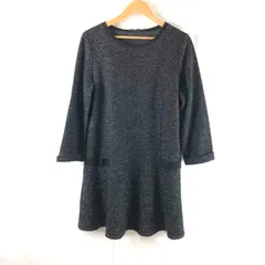 マレーラ MARELLA SPORT ワンピース 長袖 ミックス生地 フレア 黒系 951026のサムネイル