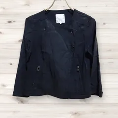 C1396 レイビームス Ray BEAMS ブルゾン ジャンパー アウター 上着 (0) 黒