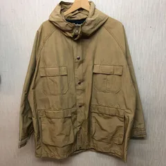 Woolrich ウールリッチ マウンテンパーカー マウンテンジャケット ハンティングジャケット ナイロン 70's メンズL ベージュ