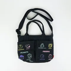 スヌーピー バケツ型2WAYミニトートバッグ ダークグレー ショルダーバッグ ROOTOTE ルートート コラボ SNOOPY