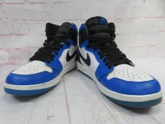 【中古】NIKE ﾅｲｷ ｽﾆｰｶｰ AIR JORDAN 1 HIGH THE RETURN 768861-106 ﾎﾜｲﾄ×ﾌﾞﾗｯｸ×ﾌﾞﾙｰ 26.5cm 991815131